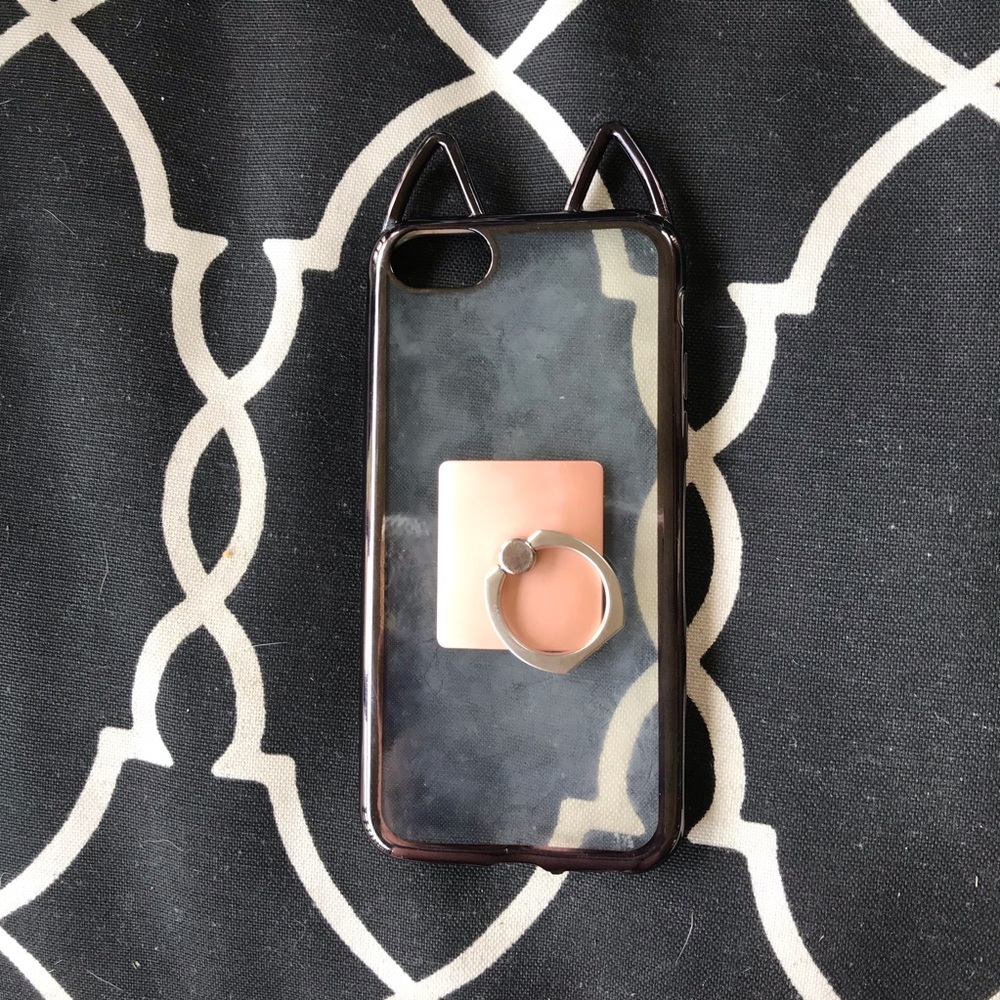 iPhone 6 case with pop ring